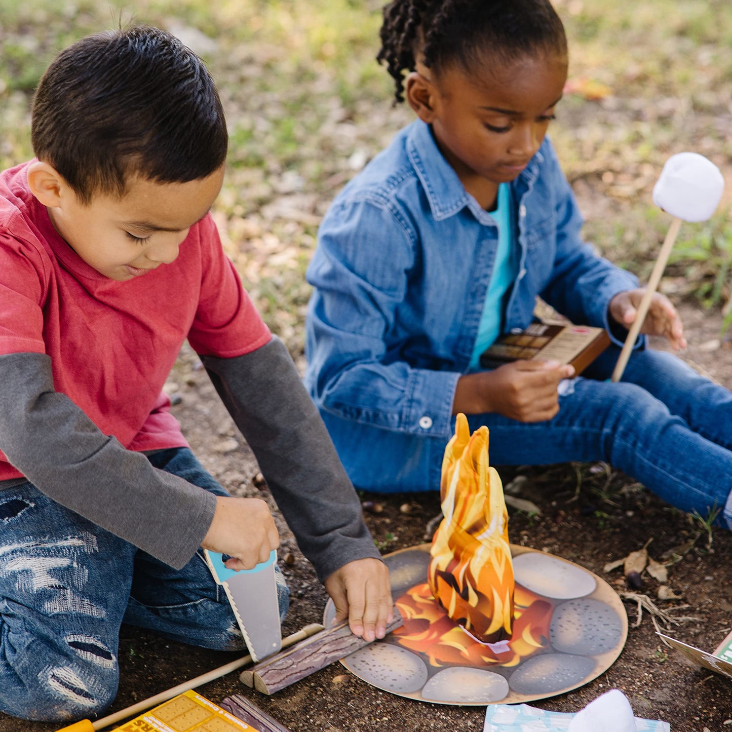 Melissa and Doug - Let's Explore Campfire S'mores Play Set (3 Credits 3個玩具代金)