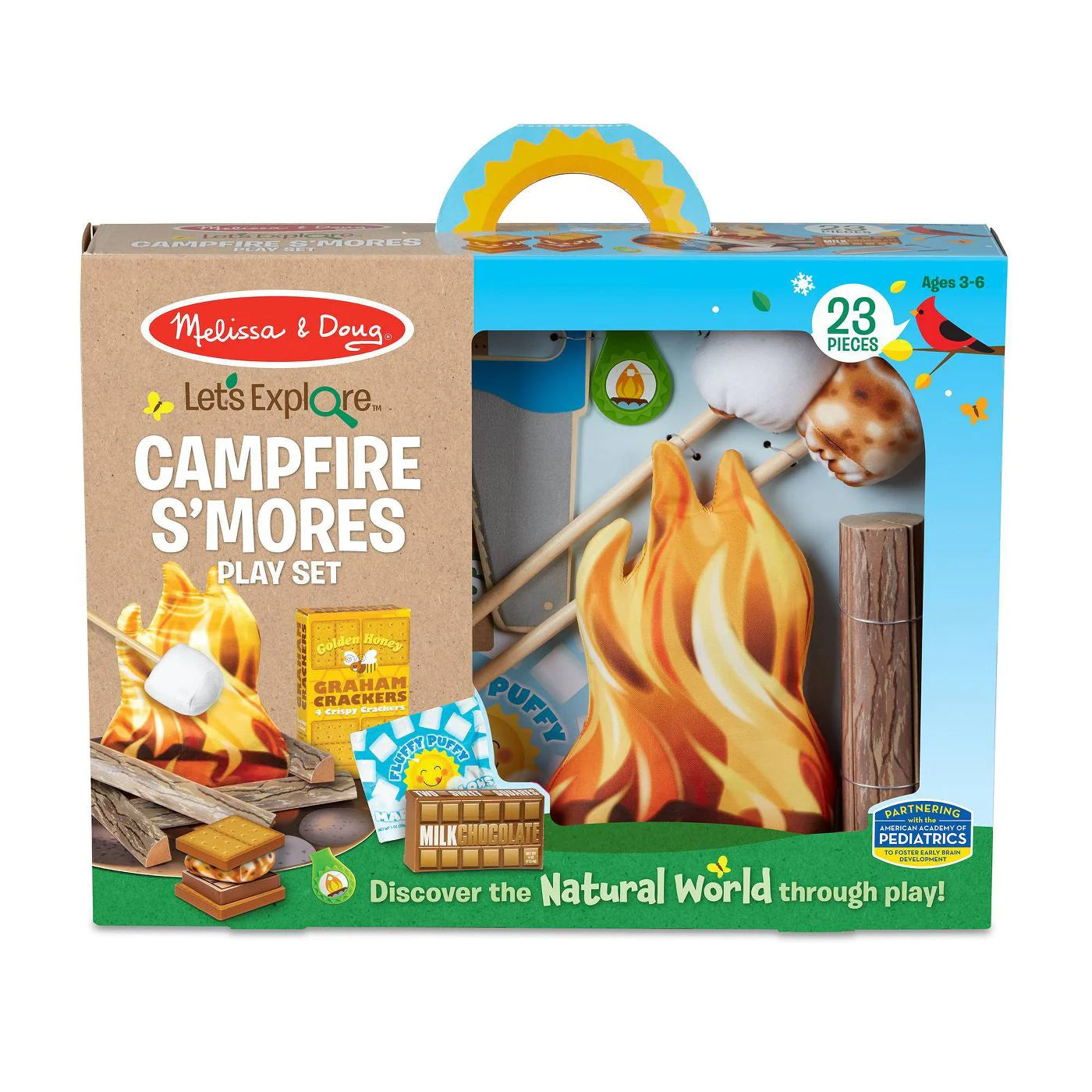 Melissa and Doug - Let's Explore Campfire S'mores Play Set (3 Credits 3個玩具代金)