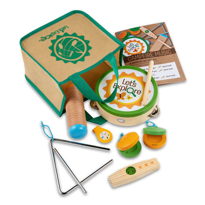 Melissa and Doug - Let's Explore Camp Music Play Set (3 Credits 3個玩具代金)