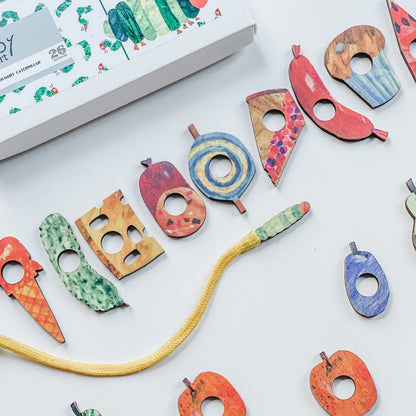 The Very Hungry caterpillar lacing toy (3 credits/3個玩具代金) (Only for toy library)