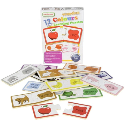 Masterkidz - Wooden Colors Learning Puzzles (2 credit/2個玩具代金)