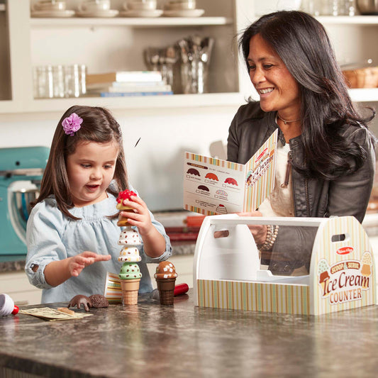 Melissa and Doug - Wooden Ice Cream Counter(3 credits 3個玩具代金)