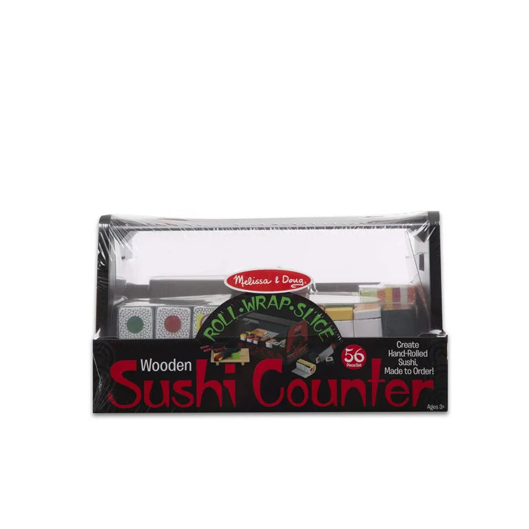 Melissa and Doug - Roll Wrap & Slice Sushi Counter (3 credits 3個玩具代金)
