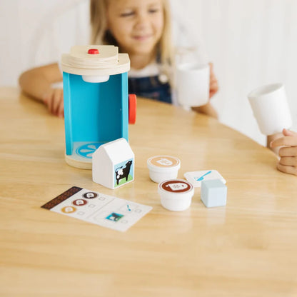 Melissa and Doug - Wooden Brew & Serve Coffee Set (2 credits 2個玩具代金)