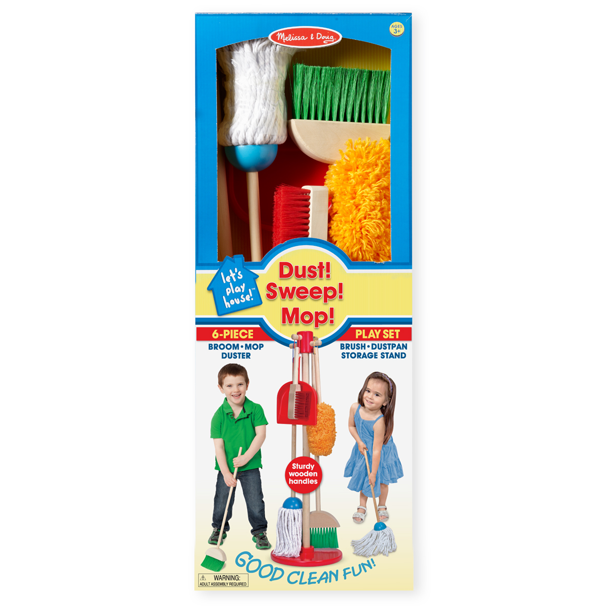 Melissa & Doug - Dust! Sweep! Mop! (3 credits 3個玩具代金)
