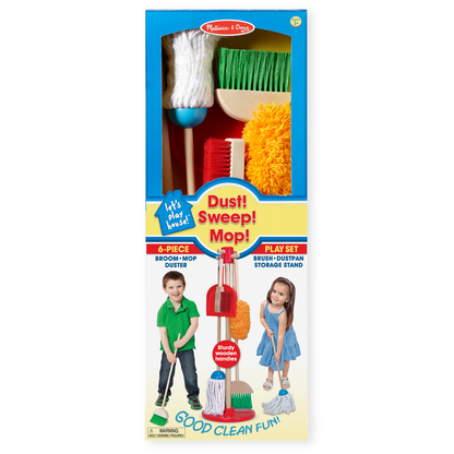 Melissa & Doug - Dust! Sweep! Mop! (3 credits 3個玩具代金)