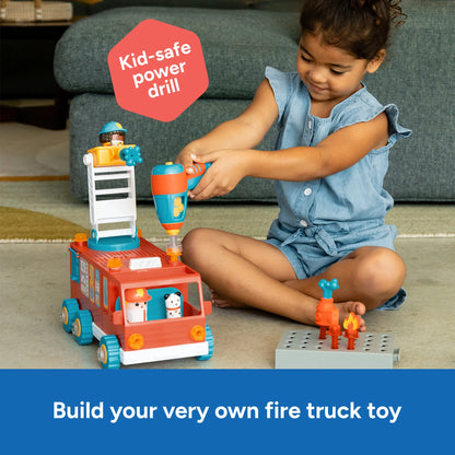 Educational Insights Design & Drill® Bolt Buddies® 消防車 (not available for Toy library)
