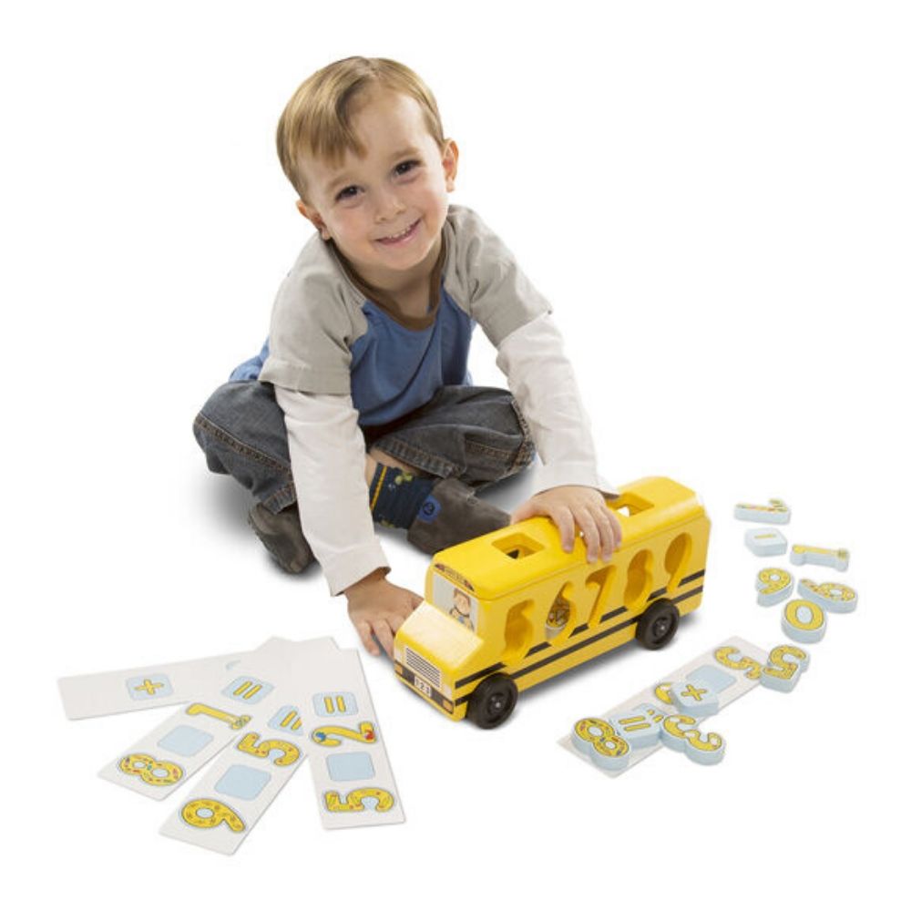 Melissa and Doug - Number Matching Math Bus (2 credits 2個玩具代金)