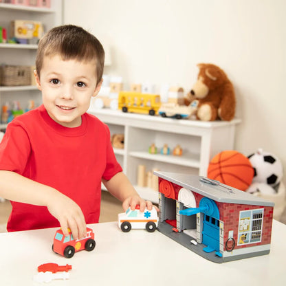 Melissa and Doug - Keys & Cars Rescue Garage(2 credits 2個玩具代金)