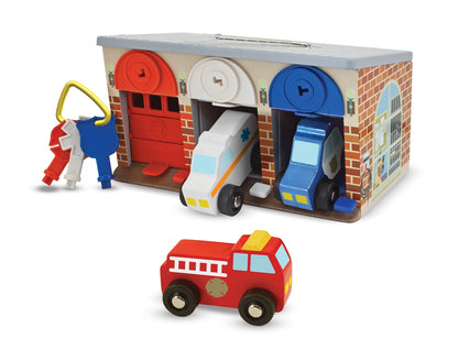 Melissa and Doug - Keys & Cars Rescue Garage(2 credits 2個玩具代金)