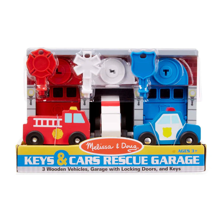 Melissa and Doug - Keys & Cars Rescue Garage(2 credits 2個玩具代金)