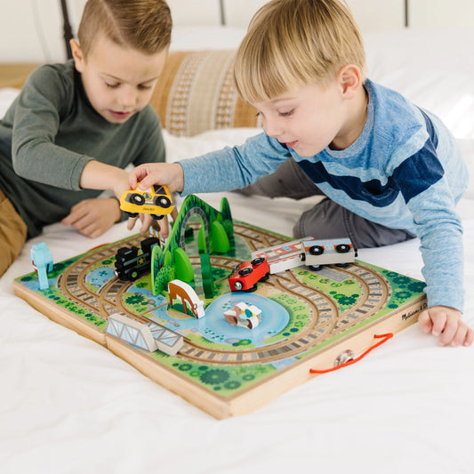 Melissa & Doug - Take Along Railroad (3 Credits 3個玩具代金)