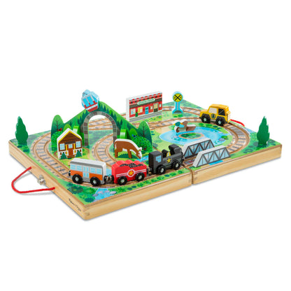 Melissa & Doug - Take Along Railroad (3 Credits 3個玩具代金)