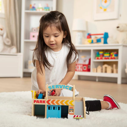 Melissa & Doug - Service Station Parking Garage(2 credits 2個玩具代金)