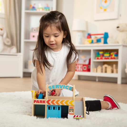 Melissa & Doug - Service Station Parking Garage(2 credits 2個玩具代金)