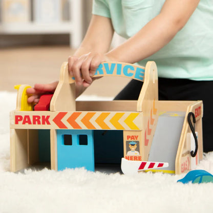 Melissa & Doug - Service Station Parking Garage(2 credits 2個玩具代金)