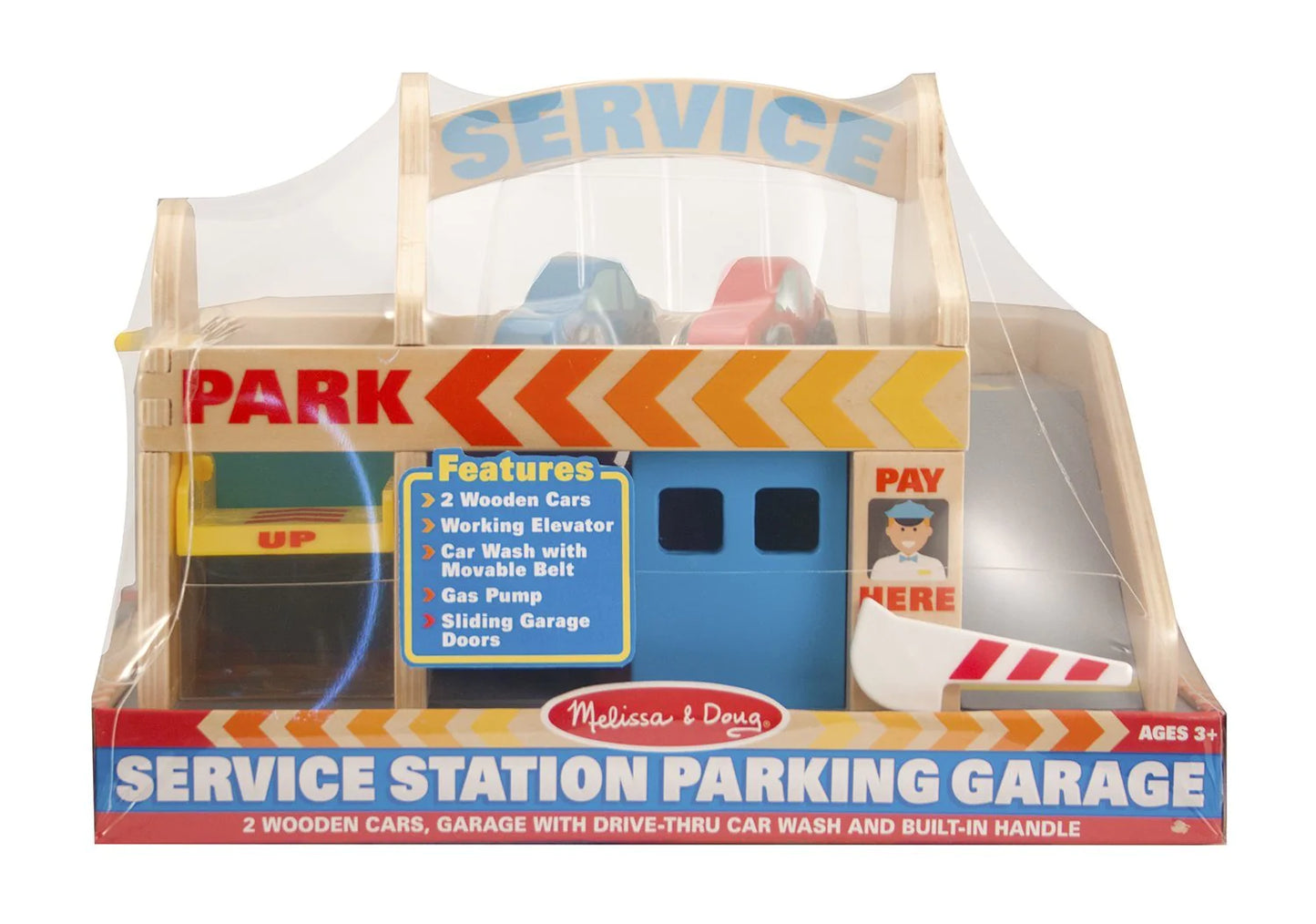 Melissa & Doug - Service Station Parking Garage(2 credits 2個玩具代金)