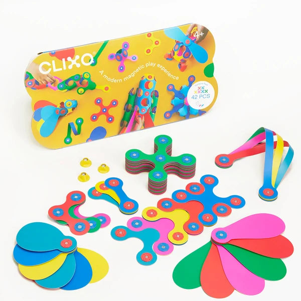 Clixo 42 pcs Rainbow Pack  (not available for Toy library)