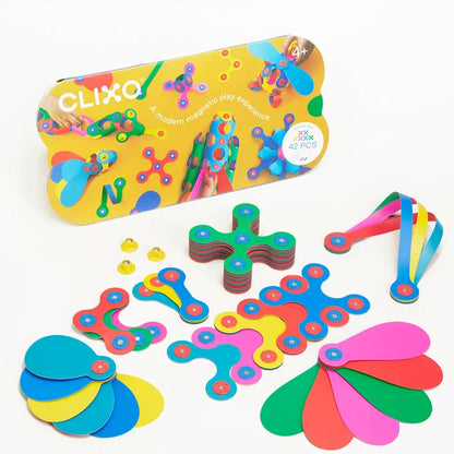 Clixo 42 pcs Rainbow Pack  (not available for Toy library)