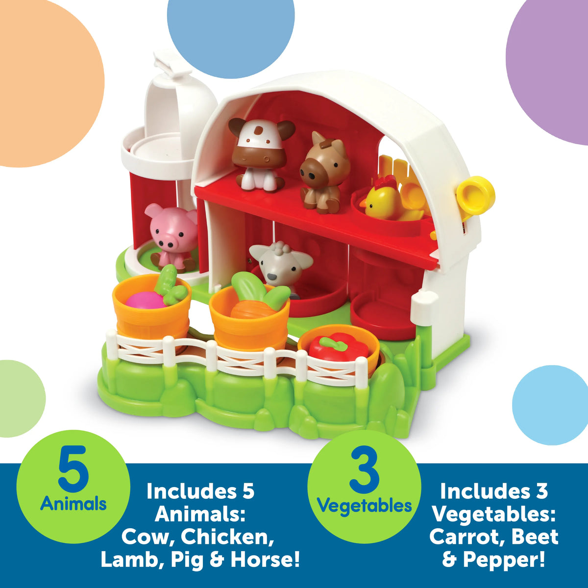 Learning Resources 學習農場玩具套裝 (not available for Toy library)