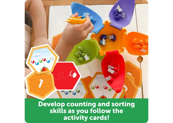 Learning Resources 平衡蜜蜂精細動作分類套裝 (not available for Toy library)