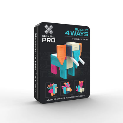 Connetix-PRO Build It 4 Ways Animals Pack 30 pc  (not available for Toy library)