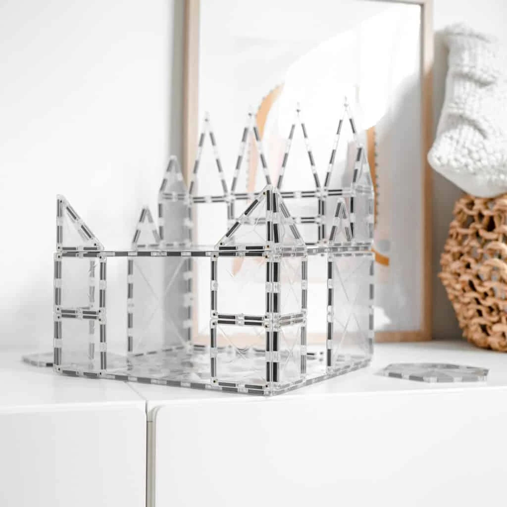 Connetix-Clear Starter Pack 34 pc  (not available for Toy library)