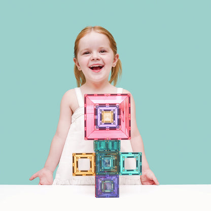 Connetix-Pastel Portal Pack 48 pc  (not available for Toy library)