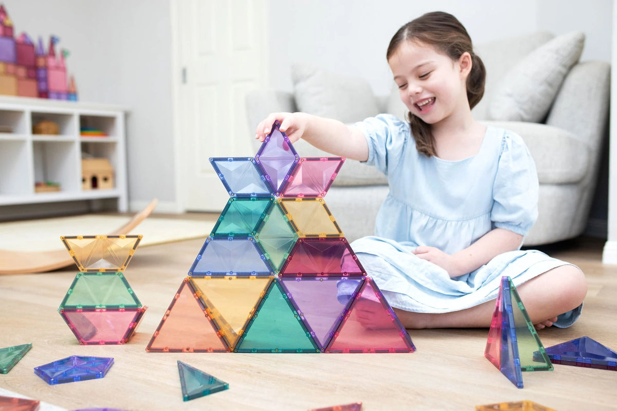 Connetix-Pastel Shape Expansion Pack 48 pc  (not available for Toy library)