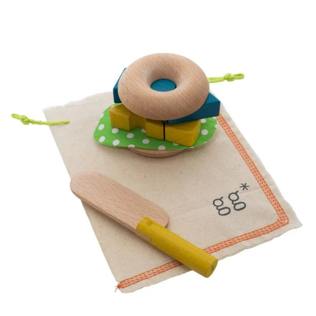 gg* - Mamagoto - Bagel + Picnic Play Set  (not available for Toy library)